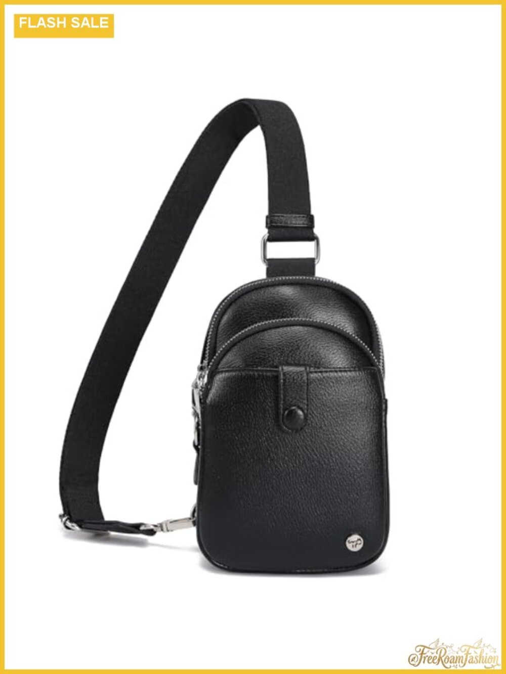 Small Anti Theft Crossbody Bag for Women Faux Leather RFID Sling Purse